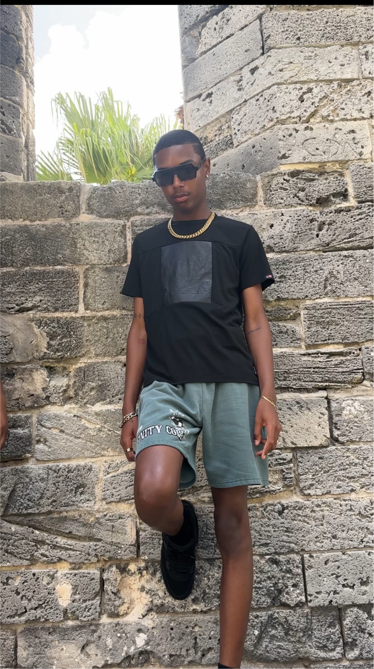 Olive Green Shorts